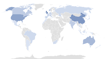 JGS author geography 2019